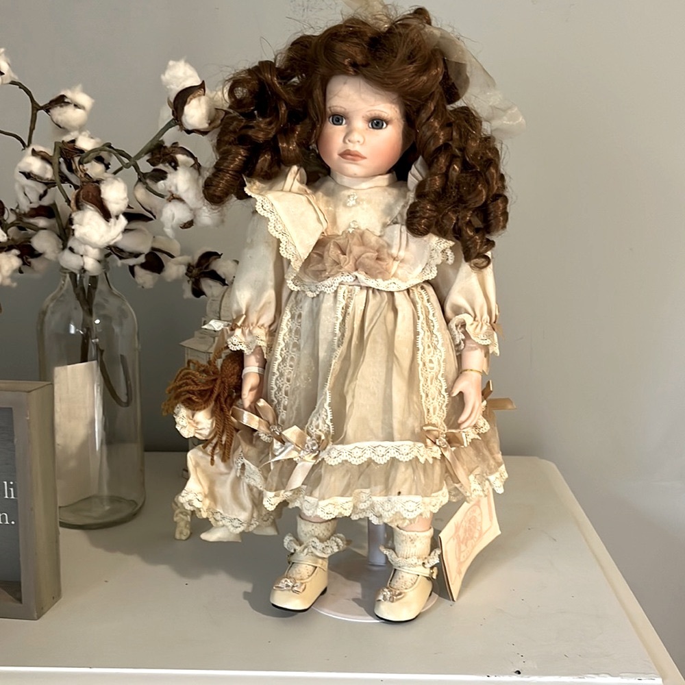 Doll Collectible from Russ Dawn Classic Creations Porcelain